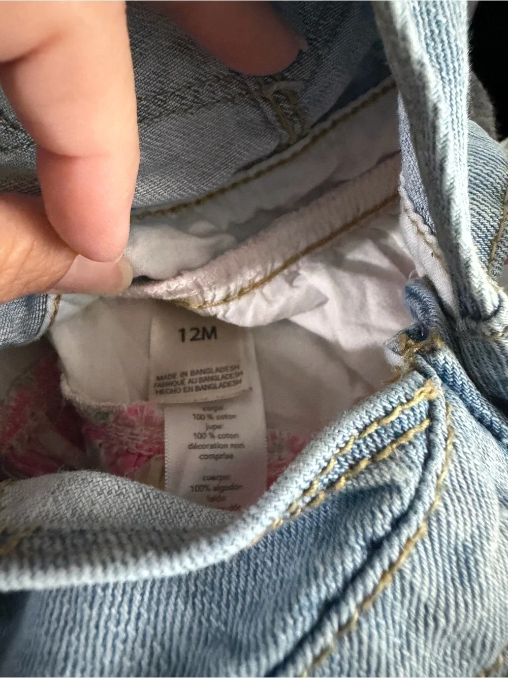 Osh Kosh Size 12 Months Overalls Dress